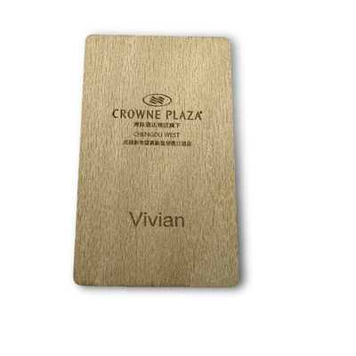 kopen Composteerbare houten NFC visitekaartjes waterdicht hoge duurzaamheid online manufacture