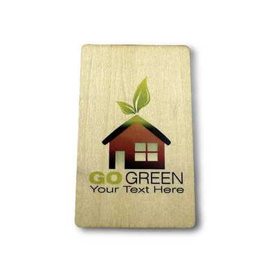 kopen Eco Friendly Bamboe Houten RFID Hotel Sleutelkaart 85.5mm X 54mm Grootte online manufacture