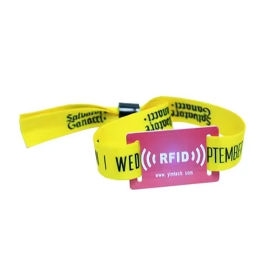 kopen Gepersonaliseerde gebonden RFID-armbanden op maat Stof NFC-armbanden voor evenementen online manufacture