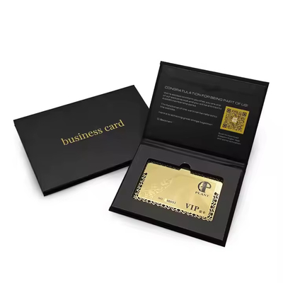 kopen Herinnerbare RFID-chip visitekaartjes Metalen Ntag215 kaart 0,76 mm dikte online manufacture