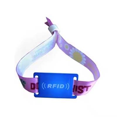 kopen Gepersonaliseerde NFC Festival Armband Stof 13.56MHz RFID Toegangscontrole Armbanden online manufacture