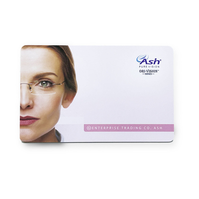 Op maat gedrukte RFID-PVC-kaart Plastic garantie kaart Personalisatie