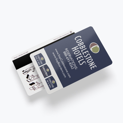 85.5mmx54mm Plastic Access Cards PVC Hico/Loco Custom Magnetic Strip Cards