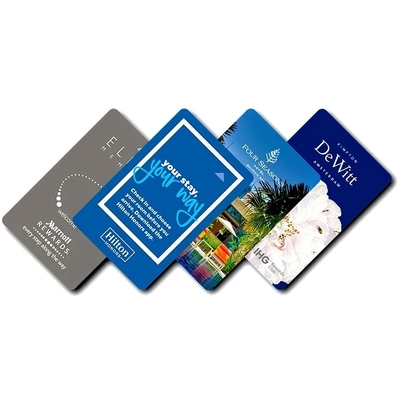 13.56MHz Smart Contactless Sleutelkaart Custom Hotel Sleutelkaarten Voor Door Access Control