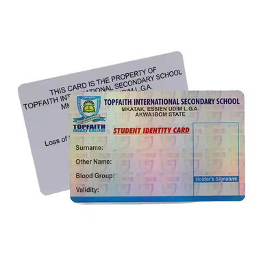 Aanpassing PVC-ID-kaart Plastic-ID-kaart Embossing / Folie Stamping