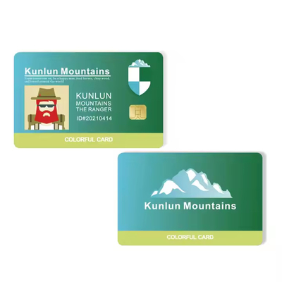 Persoonlijk afgedrukte plastic identiteitskaart voor coaching licentie inwoners rijbewijs