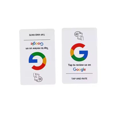 ISO 14443A Protocol NFC Google Review Card Programmeerbaar NTAG 215 NTAG 216