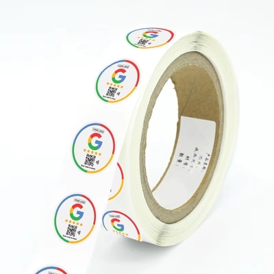 Custom contactloze Google Review NFC Tag met HF/UHF chip waterdicht