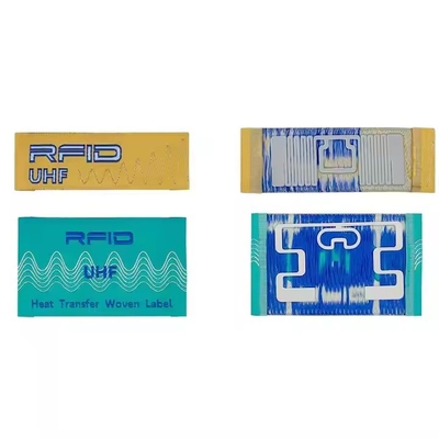 Passieve NFC-kledingetiketten RFID-geweven etiketten voor voorraadlogistiek