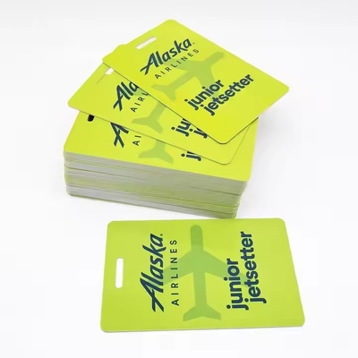 Polyester Lanyard Blank Inkjet RFID ID Card Printing Vip PVC visitekaartjes Custom PVC kaart met gat